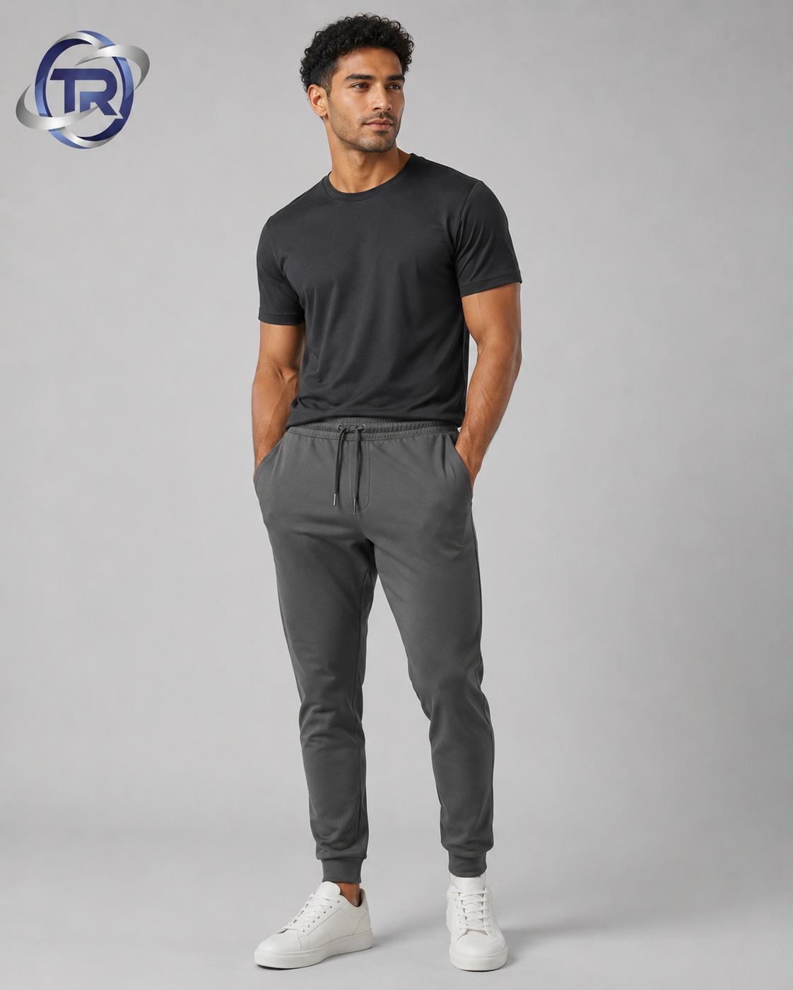 Model wearing Men's Joggers