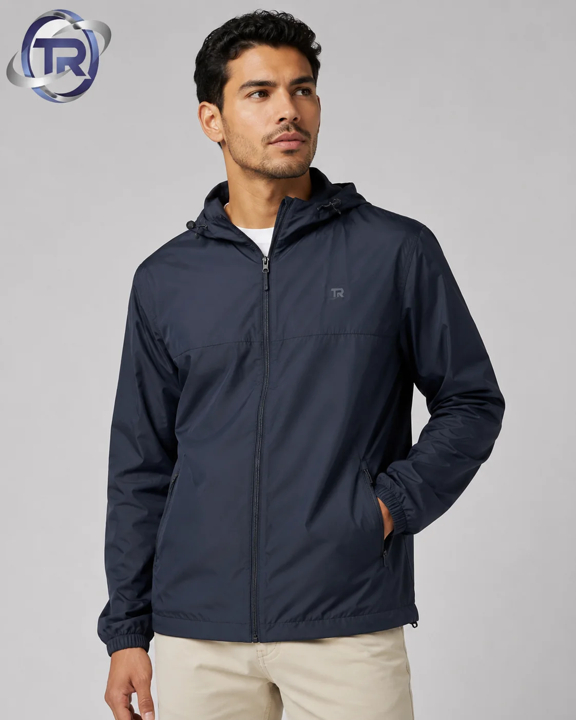 Model wearing Men's Windbreakers