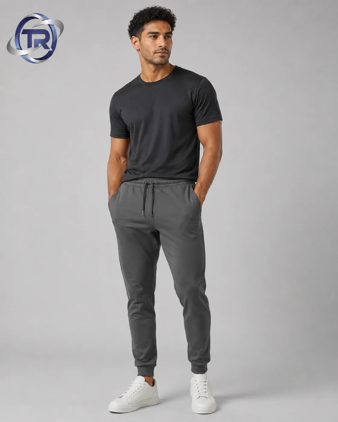 Model wearing Men's Joggers