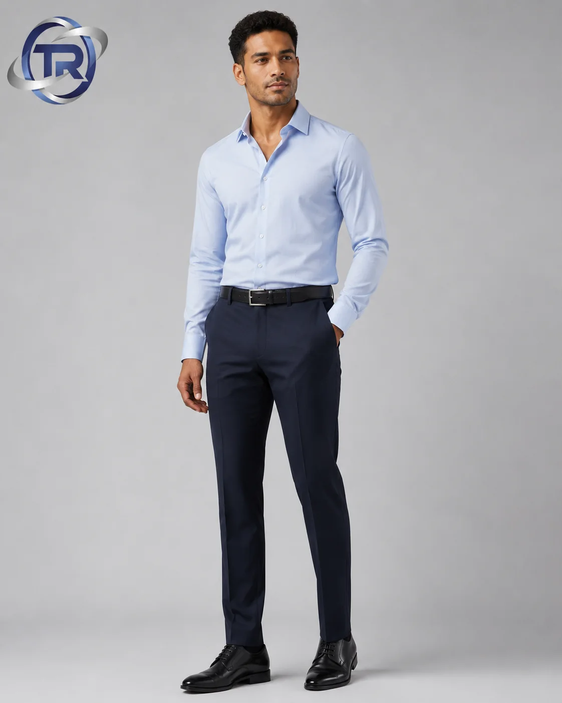 Model wearing Men's Trousers