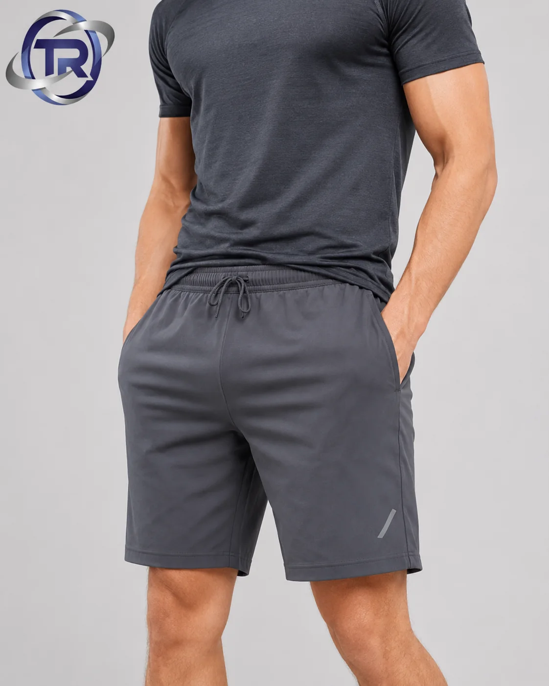 Model wearing Men's Athletic Shorts