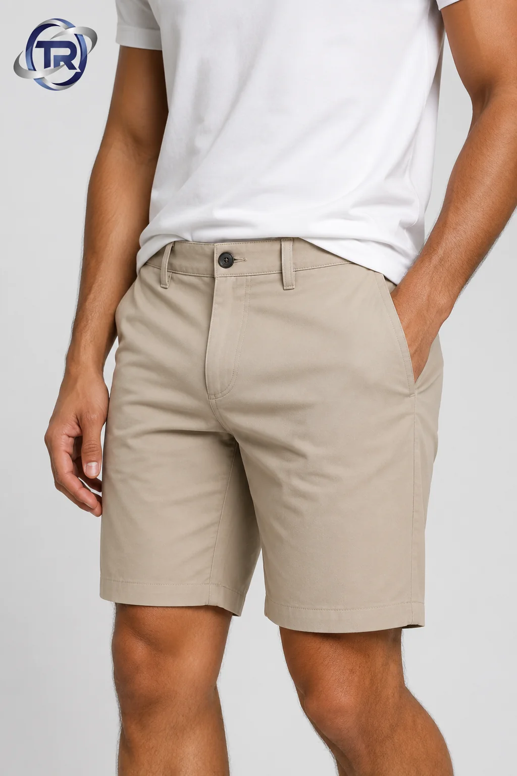 Model wearing Men's Chino Shorts