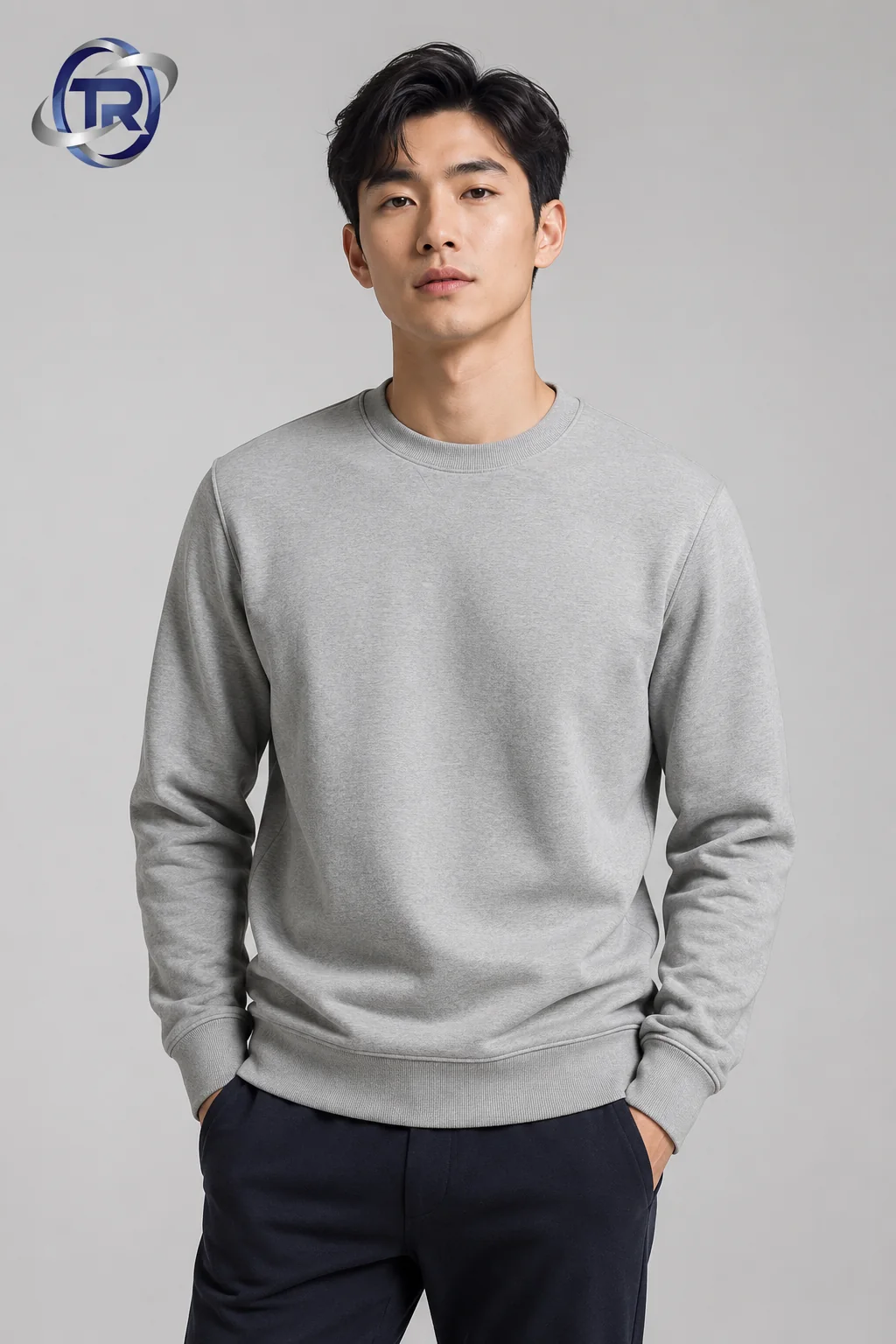 Model wearing Men's Sweatshirts